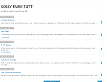 Tablet Screenshot of coseyfannitutti.blogspot.com