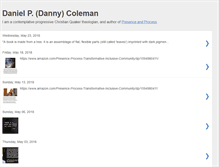 Tablet Screenshot of dannycoleman.blogspot.com