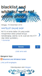 Mobile Screenshot of blacklistandwhitelistseller.blogspot.com