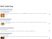Tablet Screenshot of bloggerbegoodbeefmadeeasy.blogspot.com