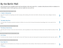 Tablet Screenshot of bytheberlinwall.blogspot.com