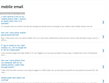 Tablet Screenshot of mobile-email5.blogspot.com