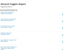 Tablet Screenshot of huggies-diapers-discount.blogspot.com
