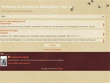 Tablet Screenshot of annyrose-annyrose.blogspot.com