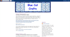 Desktop Screenshot of bluecatcrafts.blogspot.com