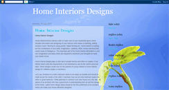 Desktop Screenshot of homeinteriorsdesigns.blogspot.com