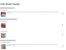 Tablet Screenshot of citystreetsweets.blogspot.com