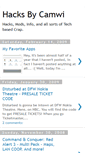 Mobile Screenshot of hacksbycamwi.blogspot.com