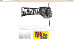 Desktop Screenshot of barricadasabremcaminhos.blogspot.com