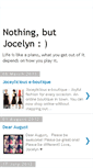 Mobile Screenshot of joceylicious.blogspot.com