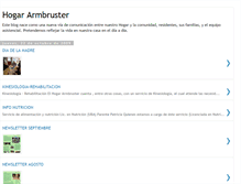 Tablet Screenshot of hogararmbruster.blogspot.com