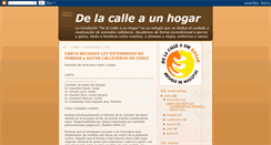 Desktop Screenshot of fundaciondelacalleaunhogar.blogspot.com