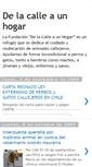 Mobile Screenshot of fundaciondelacalleaunhogar.blogspot.com