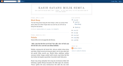 Desktop Screenshot of kasihsayangmiliksemua.blogspot.com