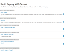 Tablet Screenshot of kasihsayangmiliksemua.blogspot.com