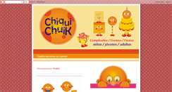 Desktop Screenshot of chiquichuik.blogspot.com