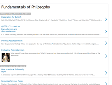 Tablet Screenshot of fundamentalsofphilosophy.blogspot.com