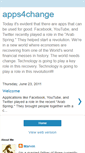 Mobile Screenshot of marvin-apps4change.blogspot.com