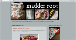 Desktop Screenshot of madderroot.blogspot.com