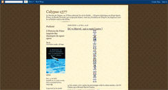 Desktop Screenshot of calypso1577.blogspot.com