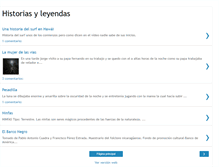 Tablet Screenshot of leyendasdelmar.blogspot.com