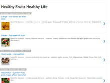 Tablet Screenshot of fruuits.blogspot.com
