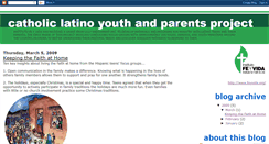 Desktop Screenshot of latinoyouth.blogspot.com