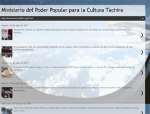 Tablet Screenshot of gabinetedelaculturatachira.blogspot.com