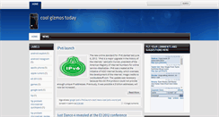 Desktop Screenshot of coolgizmostoday.blogspot.com