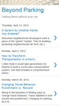 Mobile Screenshot of beyondparking.blogspot.com
