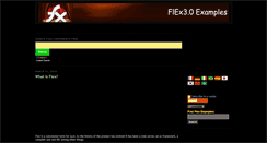 Desktop Screenshot of flexexamples.blogspot.com