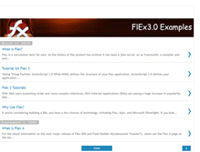 Tablet Screenshot of flexexamples.blogspot.com