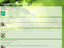 Tablet Screenshot of escoladombosco2011.blogspot.com