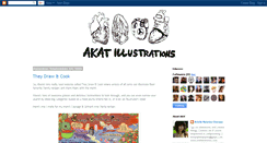 Desktop Screenshot of akatillustrations.blogspot.com