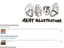 Tablet Screenshot of akatillustrations.blogspot.com