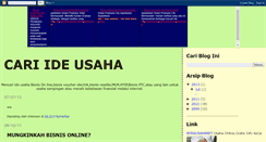 Desktop Screenshot of cari-ideusaha.blogspot.com