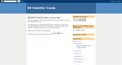 Desktop Screenshot of dsvolatilitytrends.blogspot.com