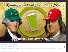 Tablet Screenshot of greendrinksdelawarevalley.blogspot.com