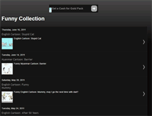 Tablet Screenshot of funnycollections.blogspot.com