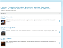 Tablet Screenshot of lezzetgezgini.blogspot.com