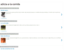 Tablet Screenshot of adicta-a-la-comida.blogspot.com