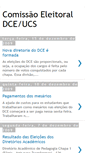 Mobile Screenshot of comissaoeleitoraldceucs.blogspot.com