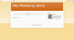 Desktop Screenshot of inkywishes.blogspot.com