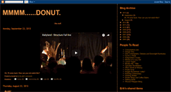 Desktop Screenshot of mmmm-donut.blogspot.com
