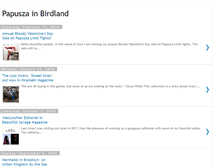 Tablet Screenshot of papuszainbirdland.blogspot.com