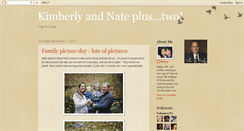 Desktop Screenshot of kimberlyandnate.blogspot.com