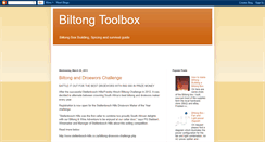 Desktop Screenshot of biltongstuff.blogspot.com