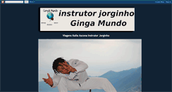 Desktop Screenshot of instrutorjorgecapoeira.blogspot.com