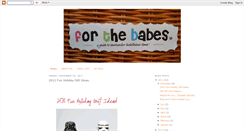 Desktop Screenshot of forthebabes.blogspot.com