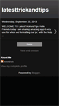 Mobile Screenshot of latesttrickandtips.blogspot.com